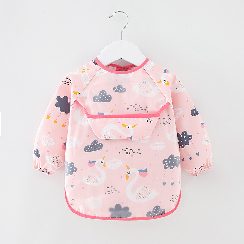 Bavoir Bébé Imperméable à Manches Longues | BabyProtect