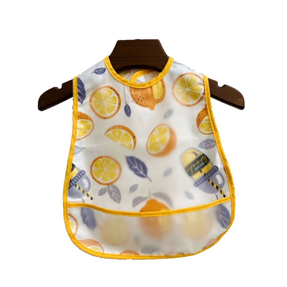 Bavoir bébé | Imperméable avec pochette