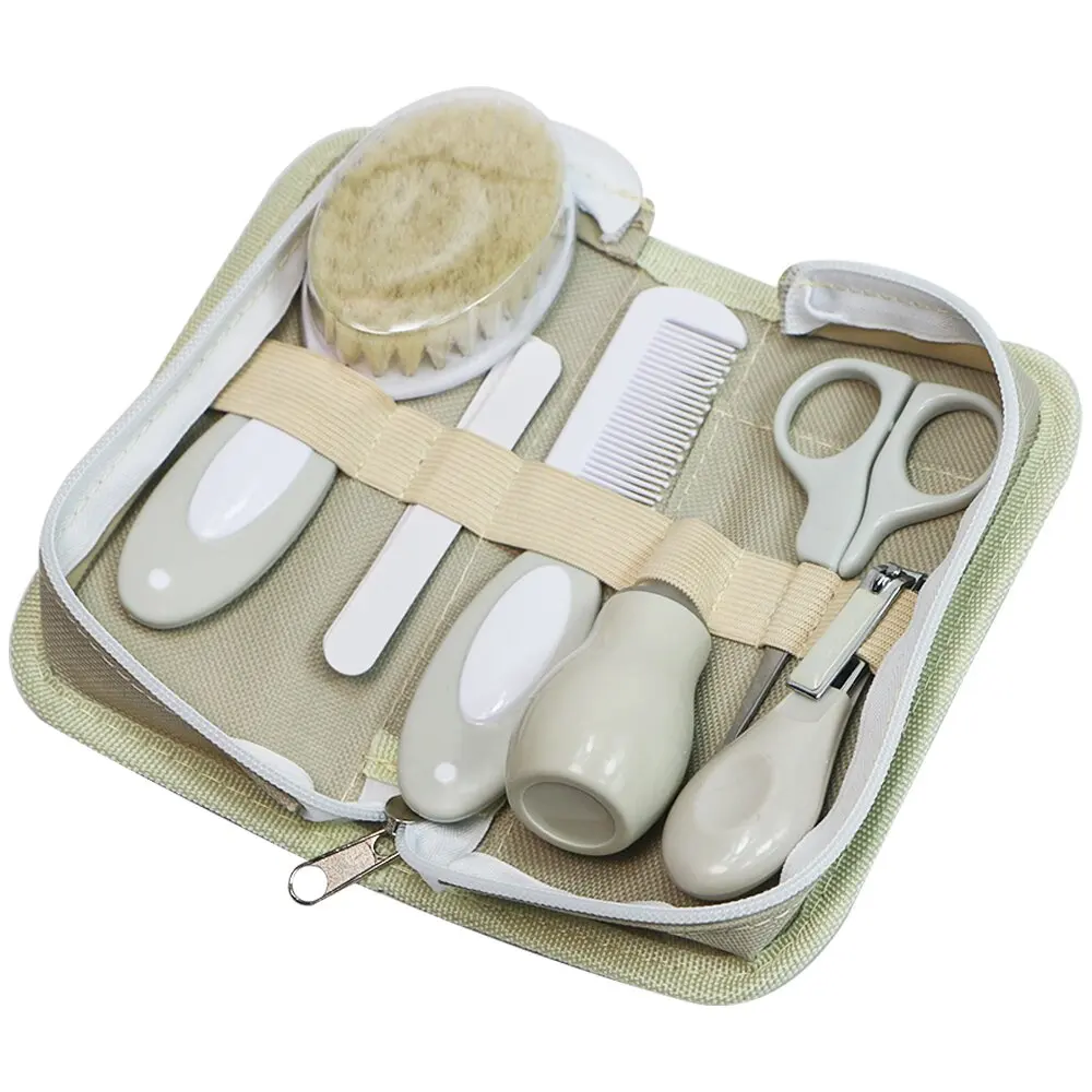 trousse de soin bébé gris six