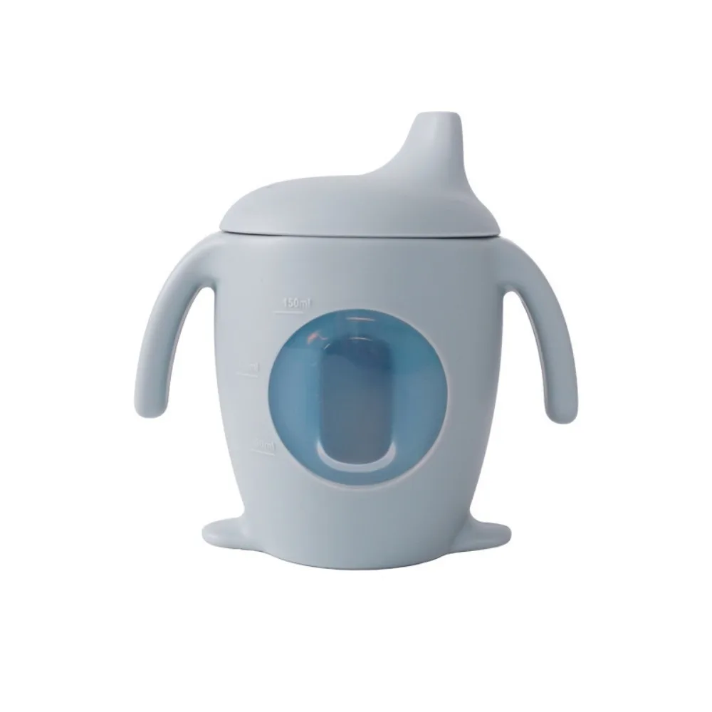 verre bébé bleu