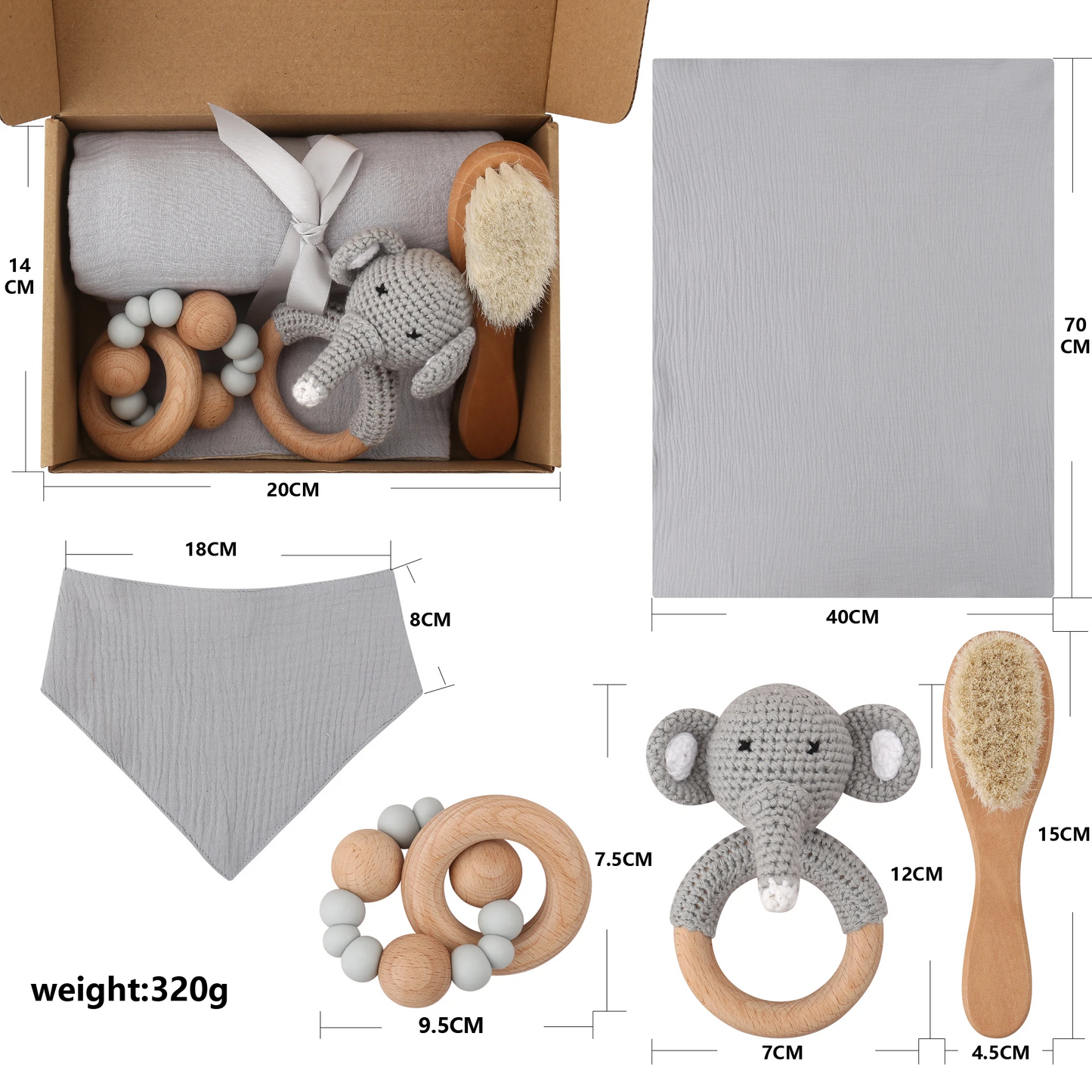 cadeau bebe | Coffret Naissance Essentiels