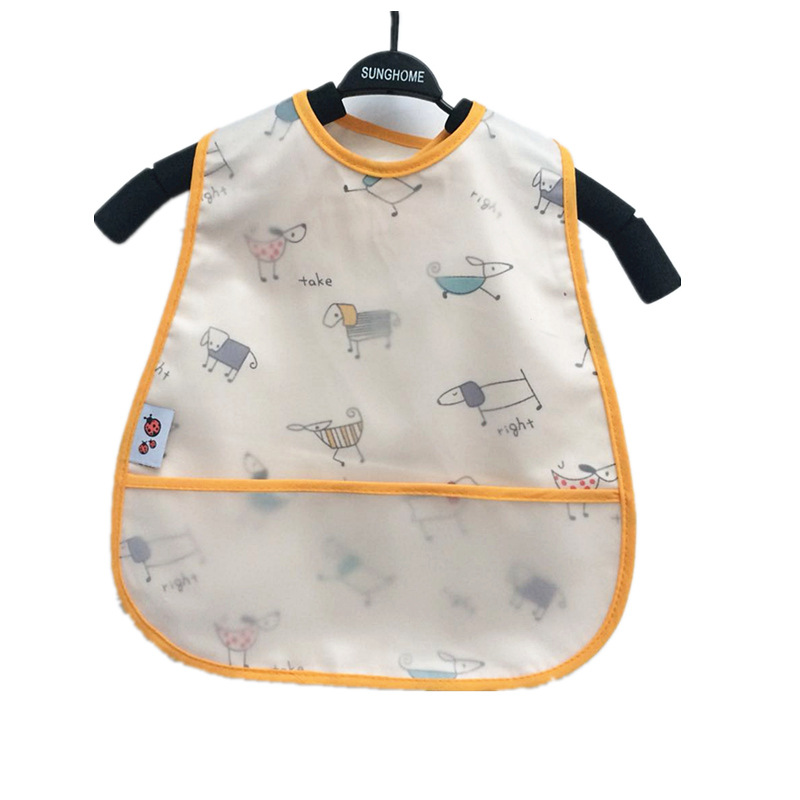 Bavoir bébé | Imperméable avec pochette