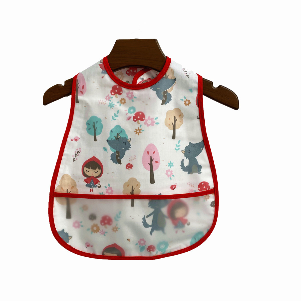 Bavoir bébé | Imperméable avec pochette