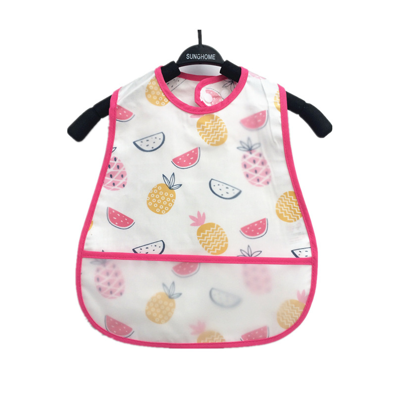 Bavoir bébé | Imperméable avec pochette