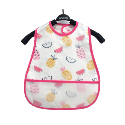 Bavoir bébé | Imperméable avec pochette