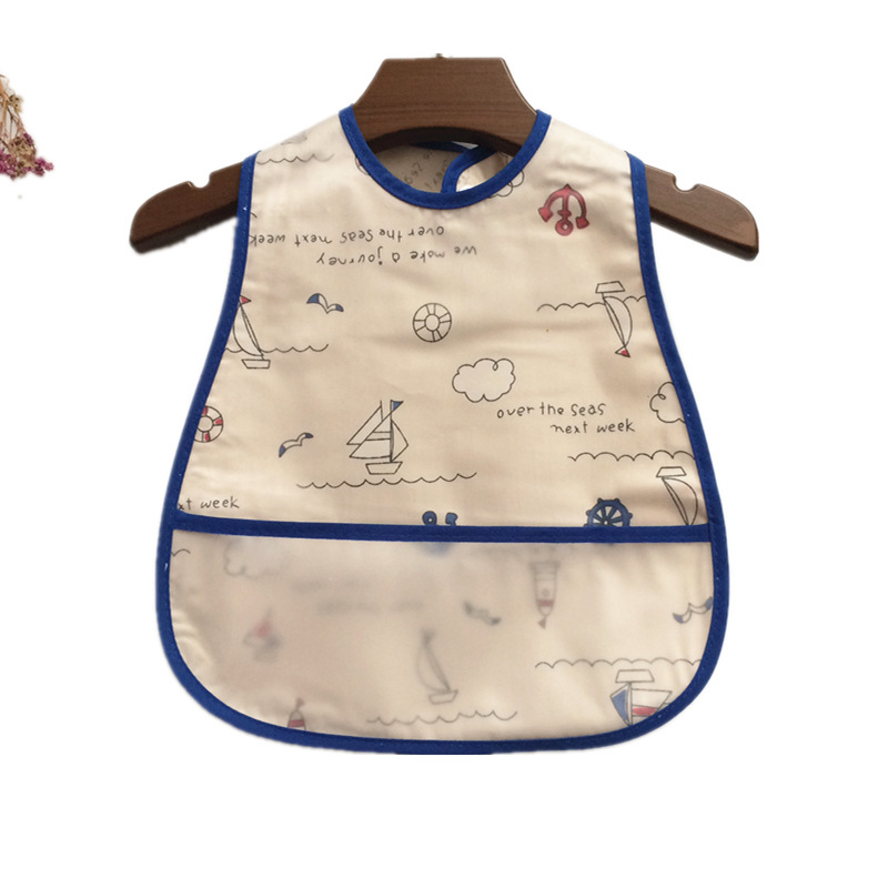 Bavoir bébé | Imperméable avec pochette