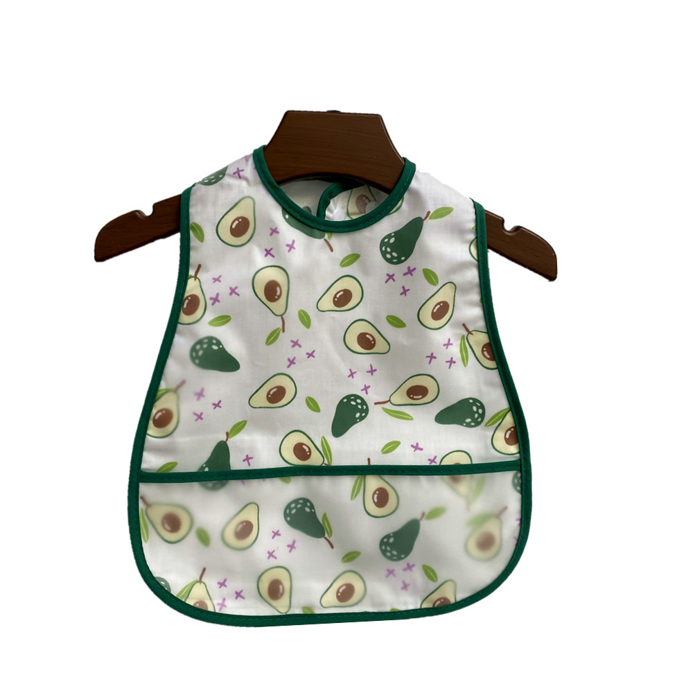 Bavoir bébé | Imperméable avec pochette