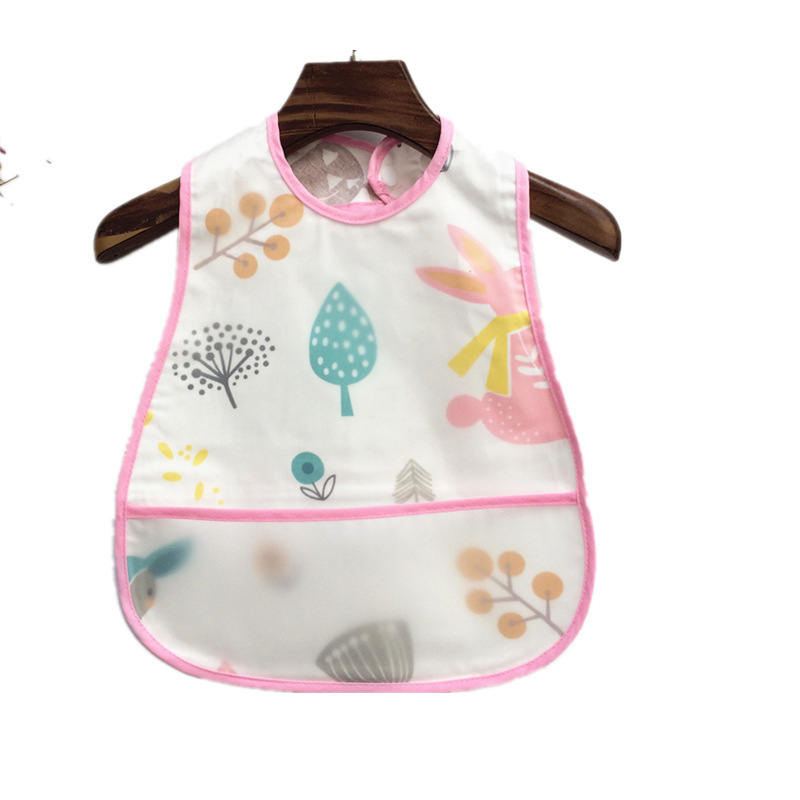 Bavoir bébé | Imperméable avec pochette