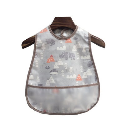 Bavoir bébé | Imperméable avec pochette