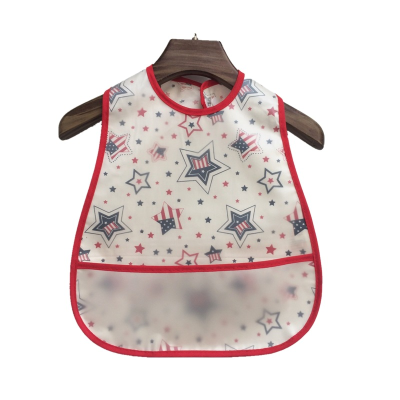 Bavoir bébé | Imperméable avec pochette