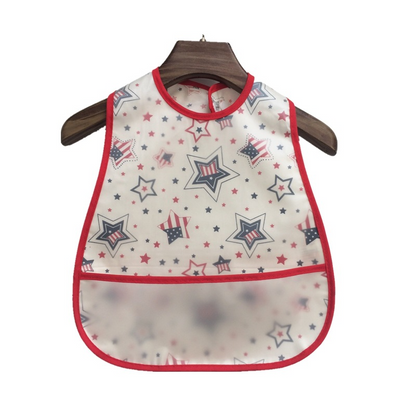 Bavoir bébé | Imperméable avec pochette