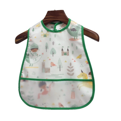 Bavoir bébé | Imperméable avec pochette