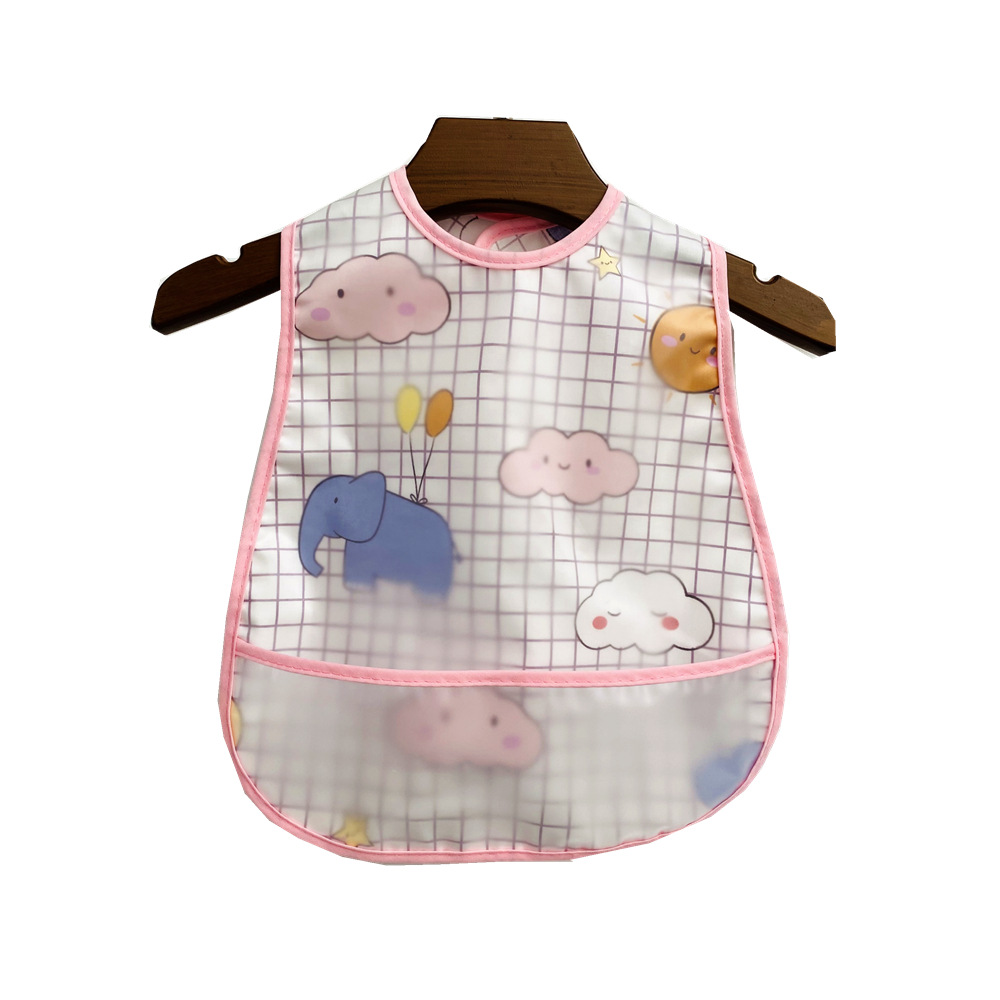 Bavoir bébé | Imperméable avec pochette
