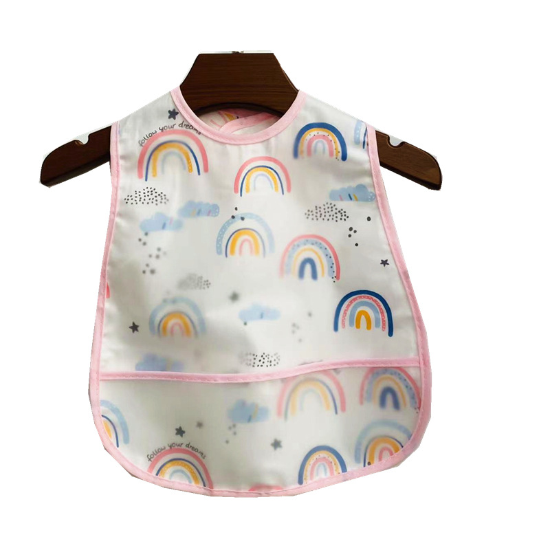 Bavoir bébé | Imperméable avec pochette