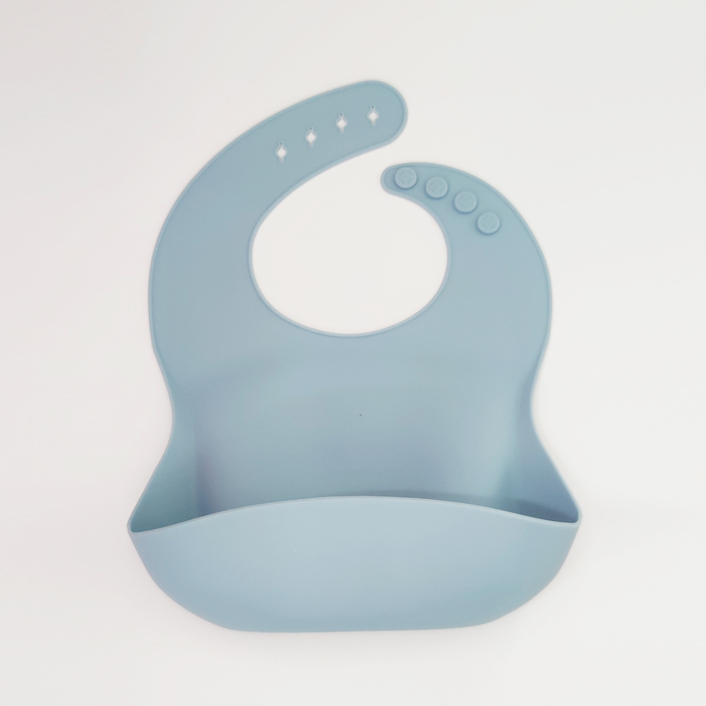 bavoir bébé bleu