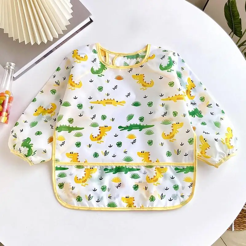 bavoir bébé jaune