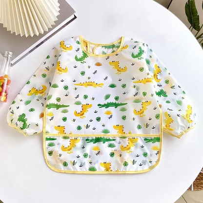 bavoir bébé jaune