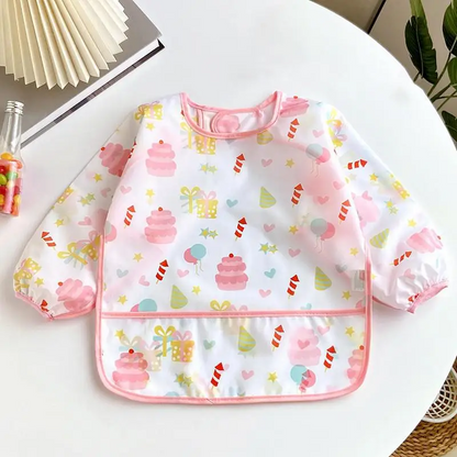 bavoir bébé rose