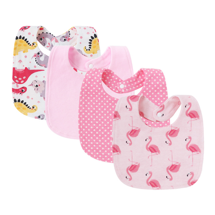 bavoir bébé rose