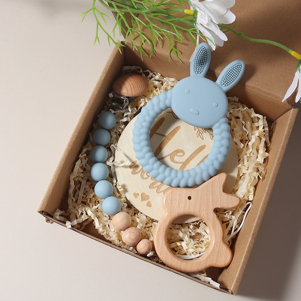 cadeau bébé coffret bleu