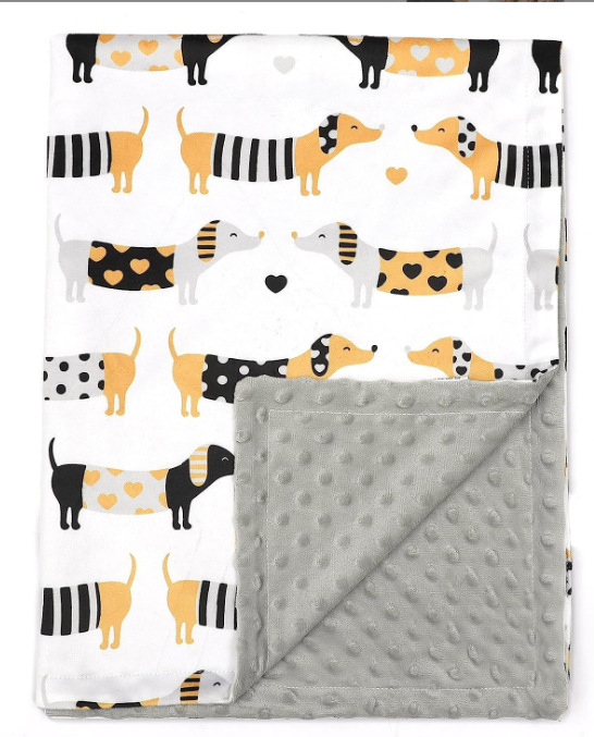 couverture bébé chien