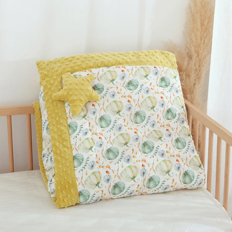couverture bébé jaune