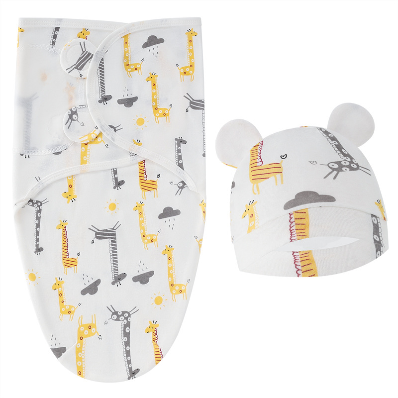 couverture bébé jaune girafe