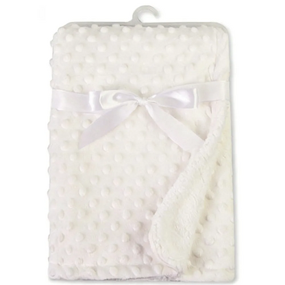 couverture bébé polaire douce blanc