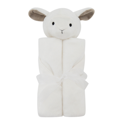 couverture bébé velours blanc dodo