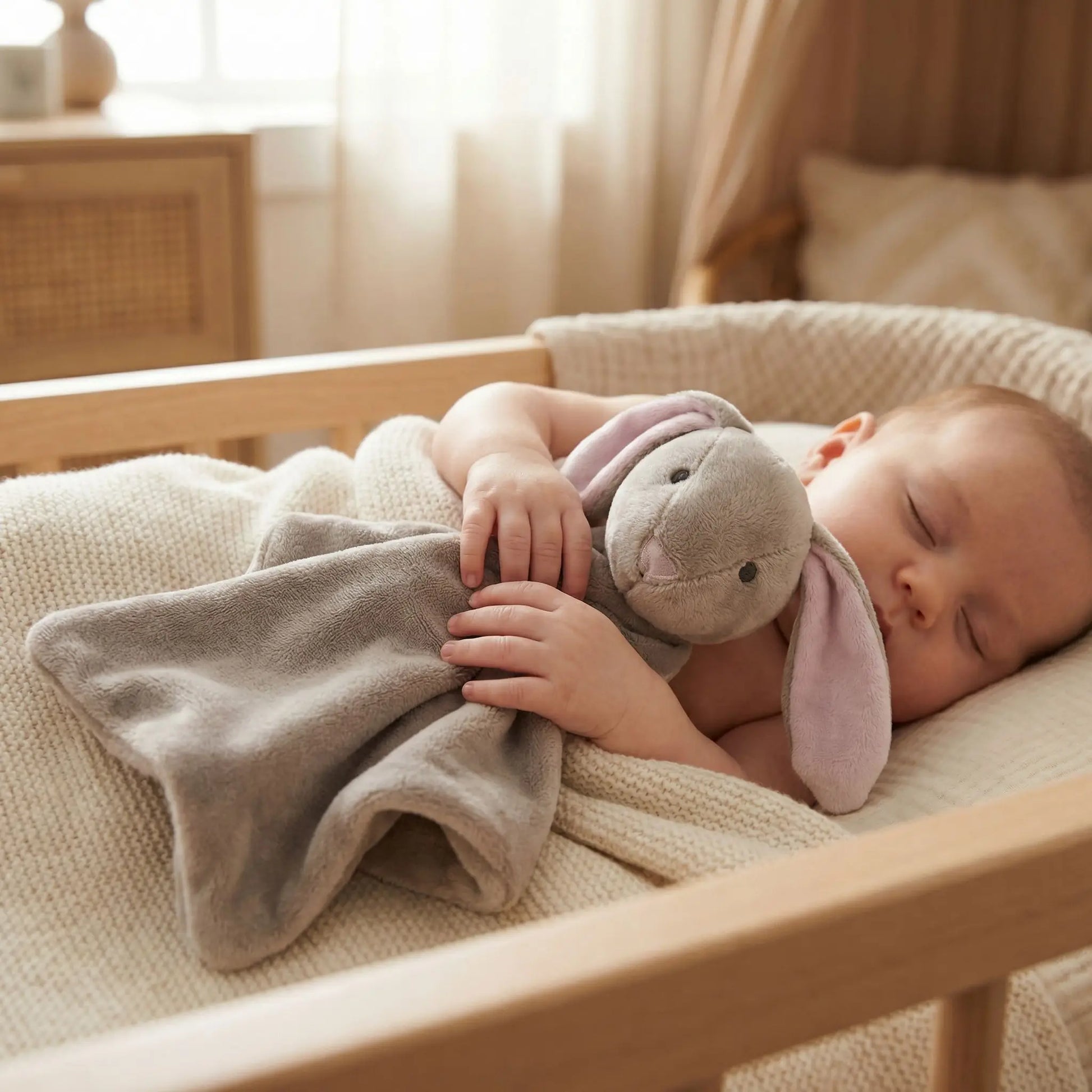 couverture bébé velours brun dodo