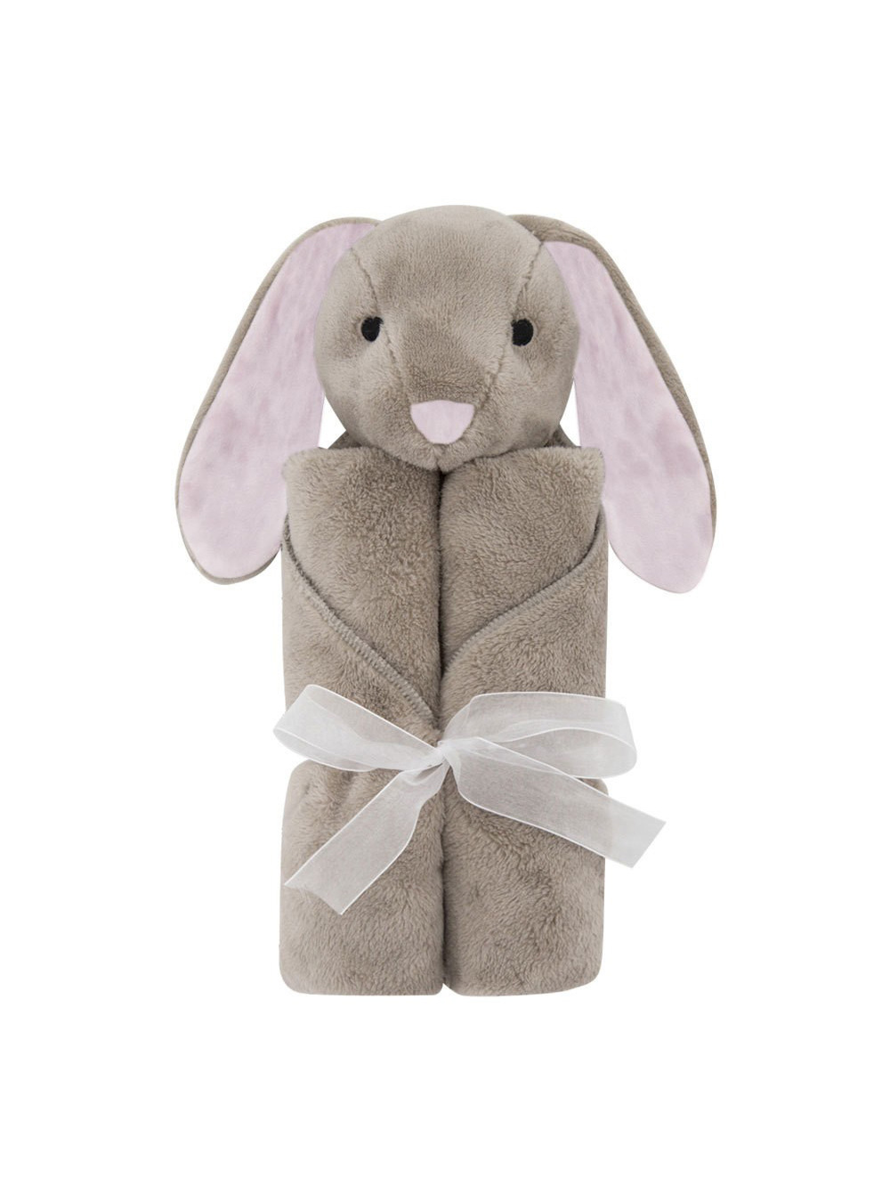 couverture bébé velours brun lapin dodo