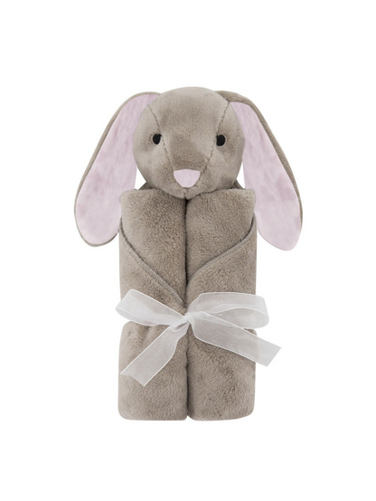 couverture bébé velours brun lapin dodo