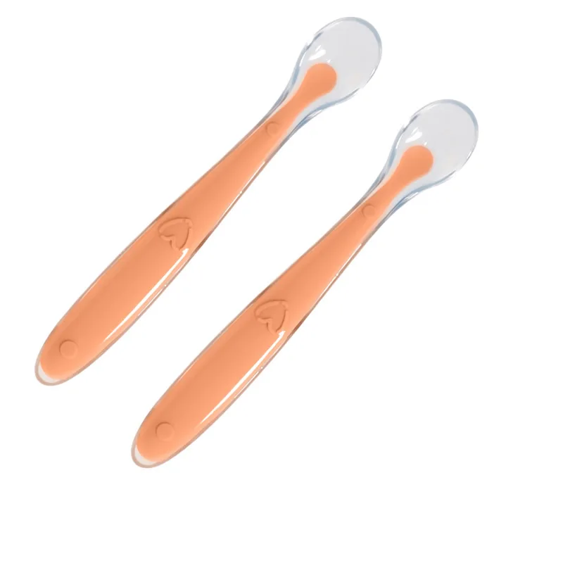 cuillère bébé orange