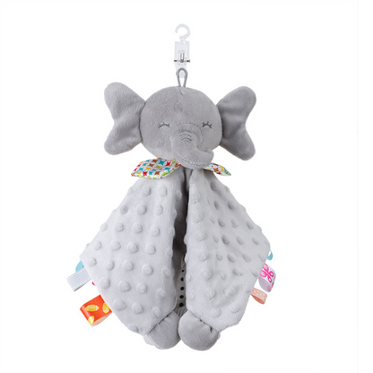 doudou bébé éléphant gris crochet