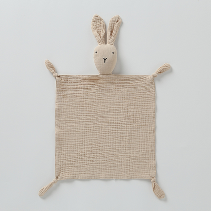doudou lapin beige