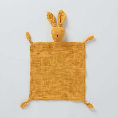 doudou lapin jaune