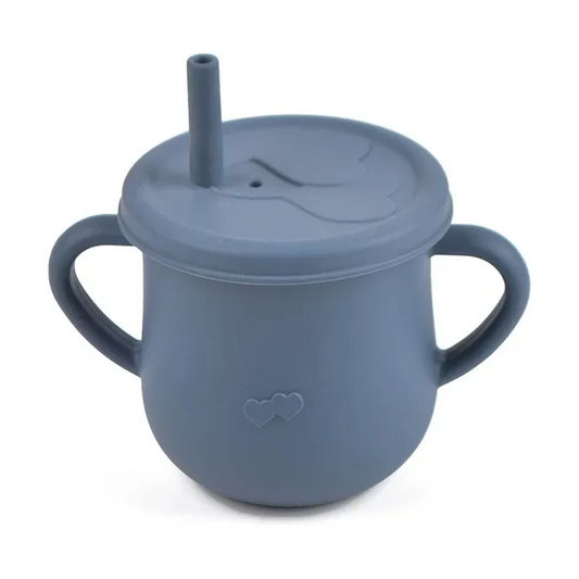 gobelet bébé anti-fuite bleu foncé