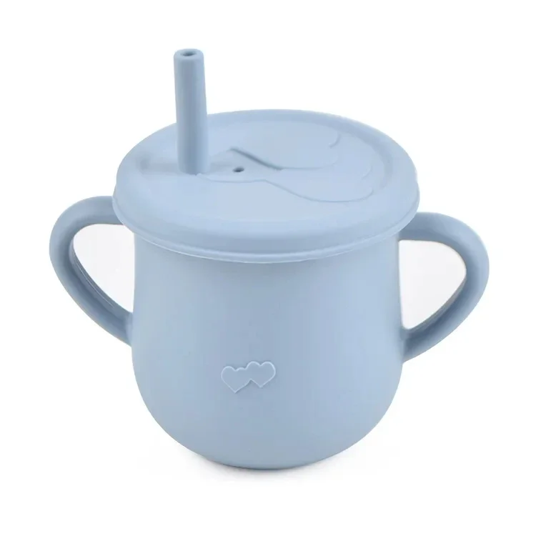 gobelet bébé anti-fuite bleu pâle