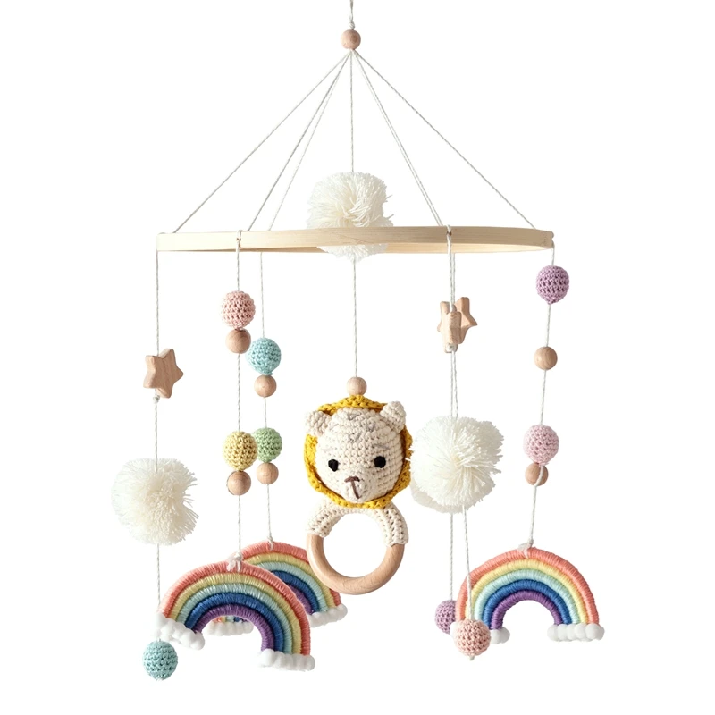 mobile bébé arc-en-ciel
