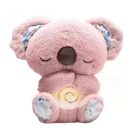 peluche bébé rose
