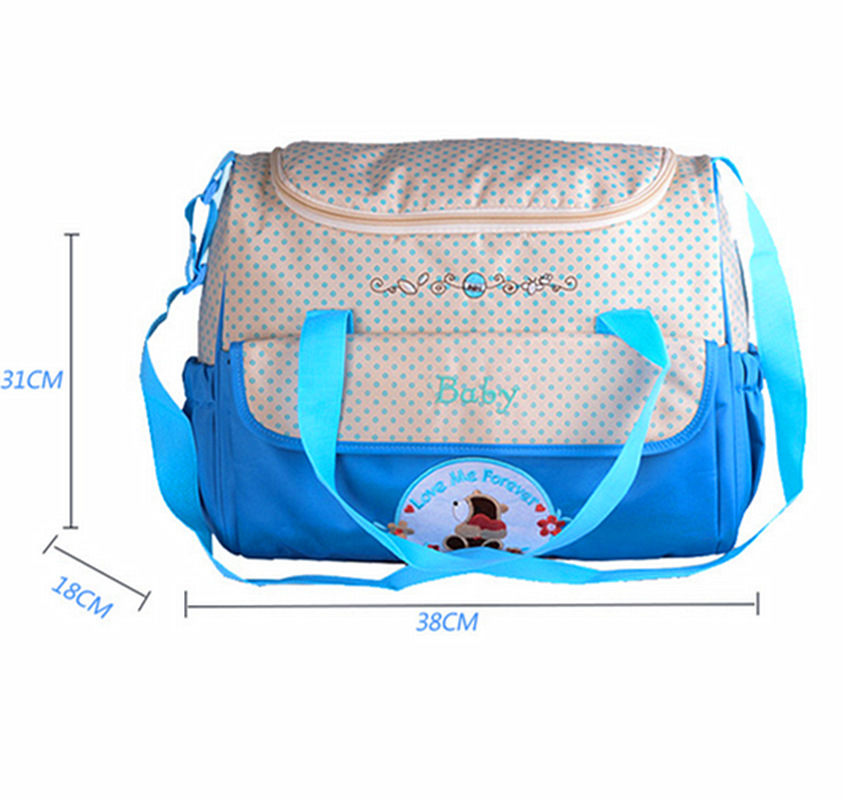 sac a langer bleu dimension