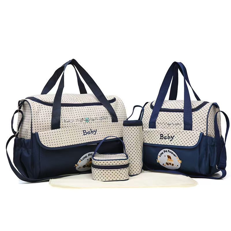sac a langer bleu foncé