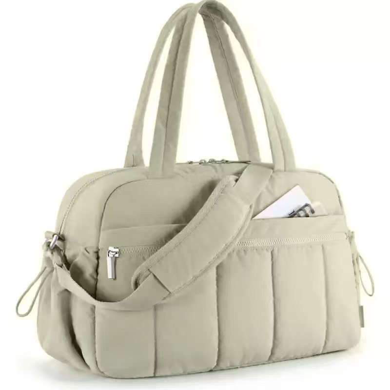 sac à longer gris zipper