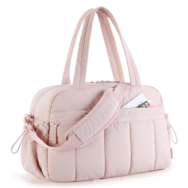 sac à langer rose zipper