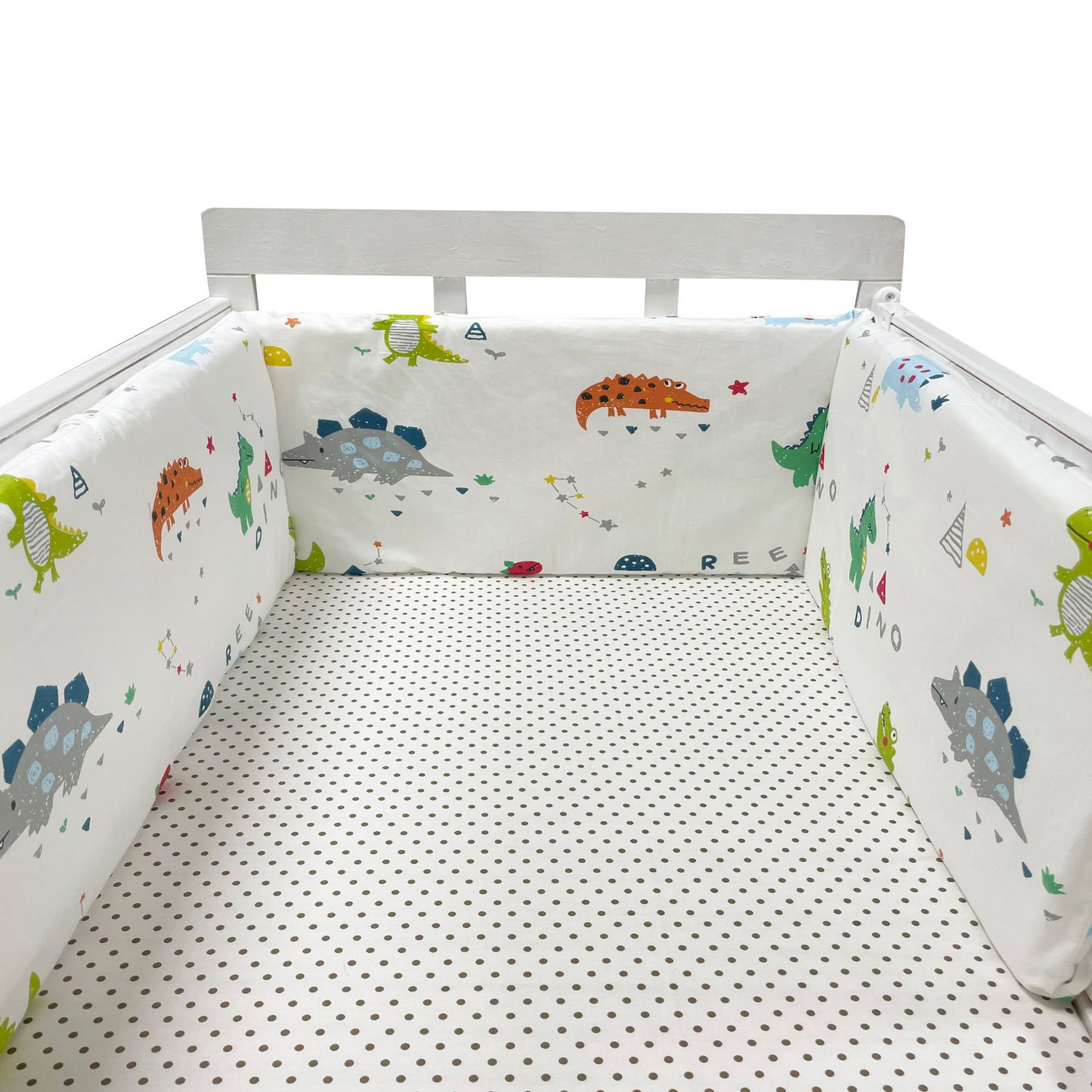 tour de lit bébé dinosaure