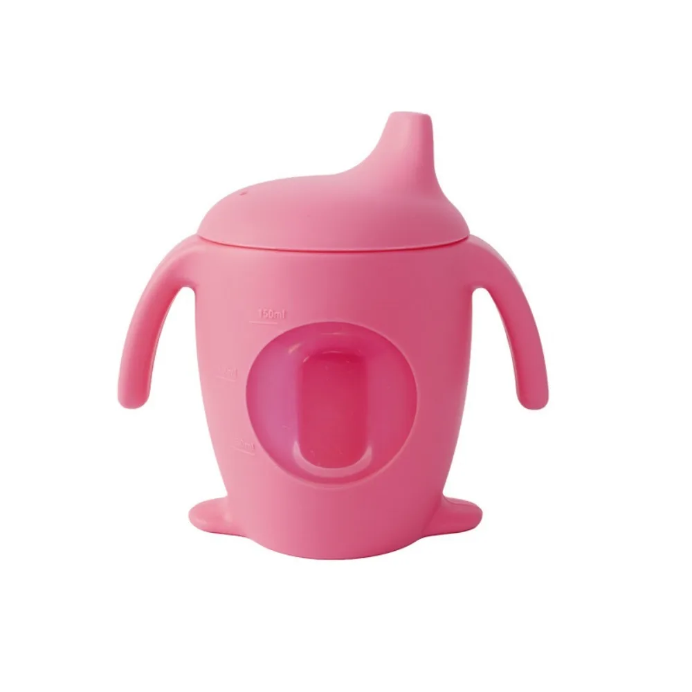 verre bébé rose foncé