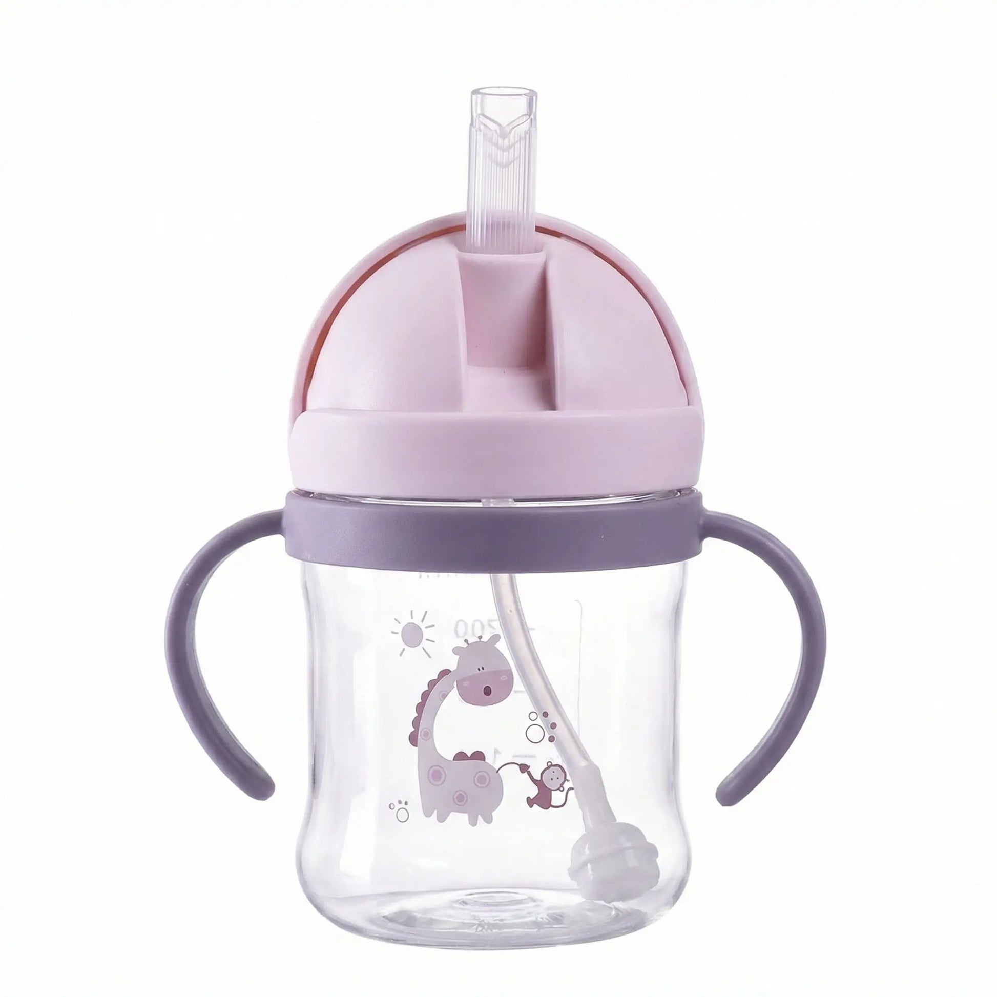 verre bébé rose